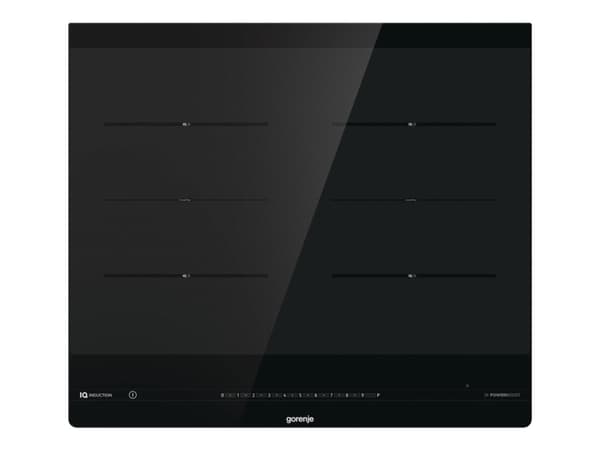 Gorenje Advanced IS646BG - Induksjonskomfyrtopp - 4 plater - Nisje - bredde: 56 cm - dybde: 49 cm - uten ramme - svart