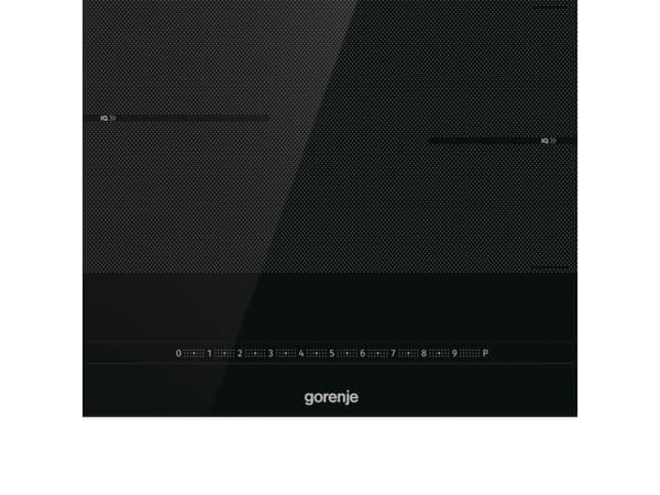 Gorenje Advanced IS645BG - Induktionshäll - 4 kokplattor - Fördjupning - bredd: 56 cm - djup: 49 cm - with polished trim - svart