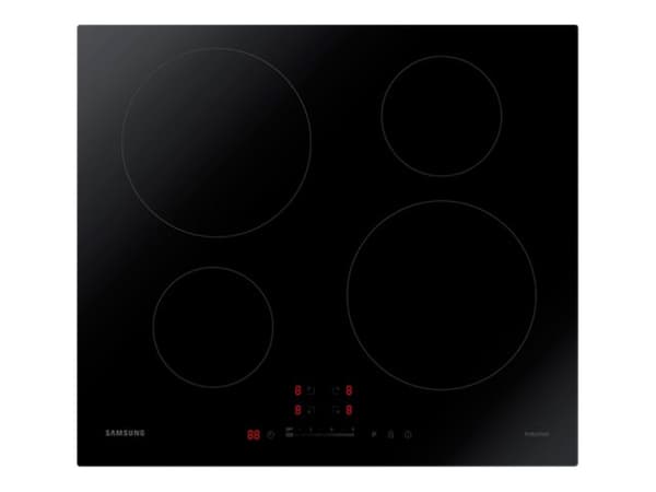 Samsung NZ64H37070K Sort Innebygget Sonebasert induksjon 4 zone(s)