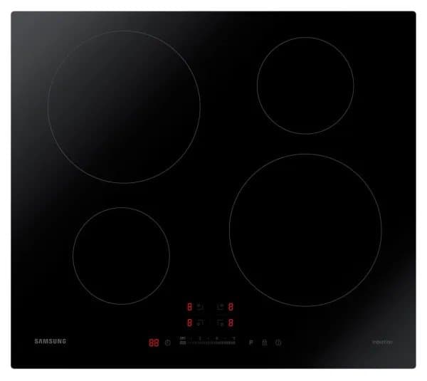 Samsung NZ64H37070K Sort Innebygget Sonebasert induksjon 4 zone(s)