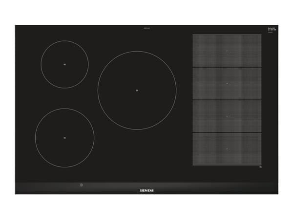 Siemens EX875LVC1E kokeplate Sort, Rustfritt stål Innebygget Sonebasert induksjon 5 zone(s)