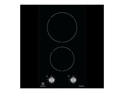 Electrolux Inspiration EHH3920BVK - Induktionshäll - 2 kokplattor - Fördjupning - bredd: 27 cm - djup: 49 cm - svart