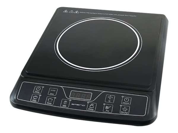 Emerio IP-111233 - Induksjonsvarmeplate - 2 kW - svart