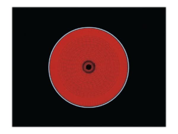 Electrolux Inspiration EHF16240XK - Keramisk komfyrtopp - 4 plater - Nisje - bredde: 56 cm - dybde: 49 cm - svart