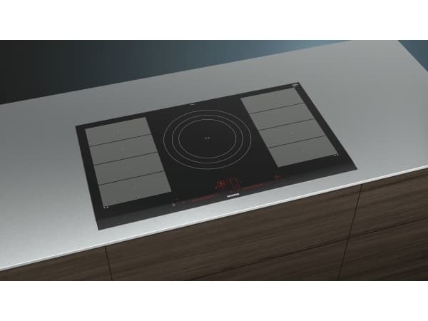 Siemens EX975LVV1E spishällar Svart Inbyggd Induktionshäll med zon 5 zone(s)