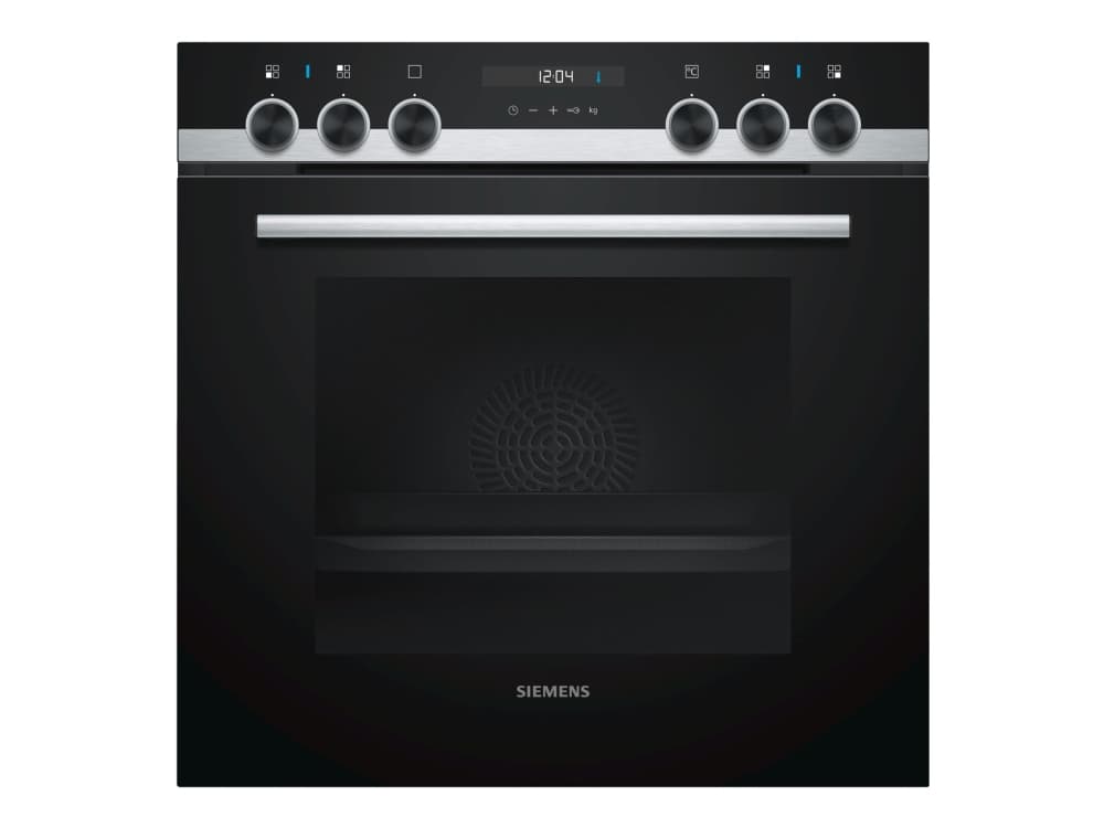 Siemens EQ521IB00 - Ugn med spisplatta - inbyggd - rostfritt stål