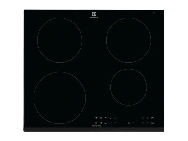 Electrolux LIR60433B, Svart, Inbyggd, 60 cm, Induktionshäll med zon, 4 zone(s), 4 zone(s) Svart