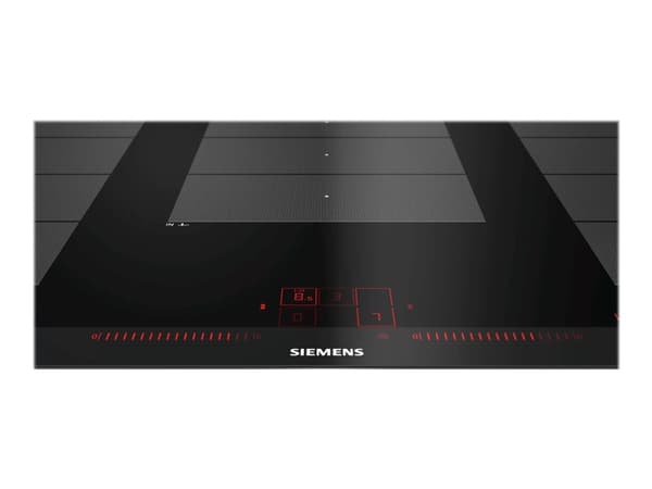 Siemens EX975LXC1E kokeplate Sort, Rustfritt stål Innebygget Sonebasert induksjon 5 zone(s)