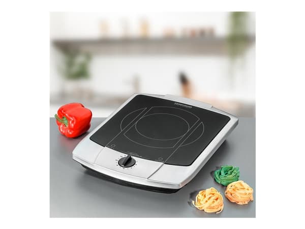 Rommelsbacher CT 2200/E - Ceramic hot plate - 2.2 kW - svart/rustfritt stål