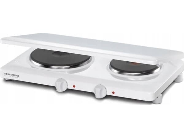 Rommelsbacher THL 3097/A, Hvit, Benkeplate, Innebygde kokeplater, 2 zone(s), 2 zone(s), Stor