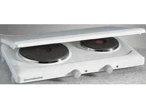 Rommelsbacher THL 3097/A, Hvit, Benkeplate, Innebygde kokeplater, 2 zone(s), 2 zone(s), Stor
