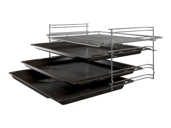Bosch Serie 4 HLN39A050U - Liesi - vapaasti seisova - leveys: 60 cm - syvyys: 60 cm - korkeus: 90 cm - itsepuhdistuva - ruostumaton teräs