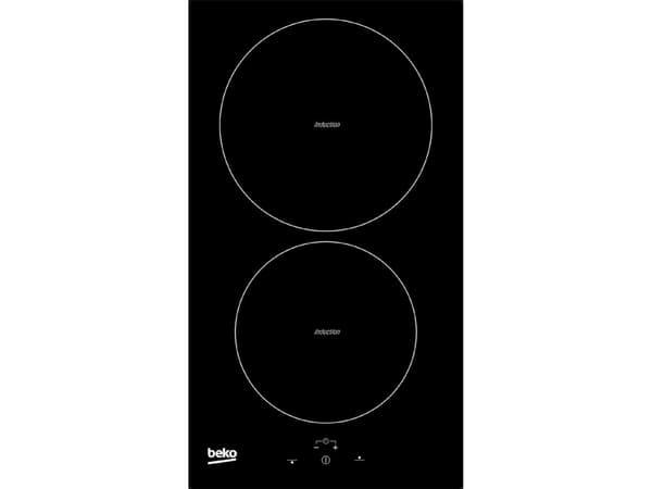 Beko HDMI 32400 DT, Musta, Kiinteä, Keittoalueinduktioliesi, Keraaminen lasi, 2 alue(tta), 2 alue(tta)