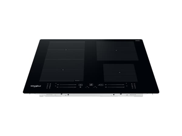 Whirlpool WF S0160 NE - Induksjonskomfyrtopp - 4 plater - Nisje - bredde: 56 cm - dybde: 48 cm - svart