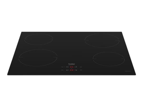 Beko HII64401MT, Musta, Kiinteä, Keittoalueinduktioliesi, 4 alue(tta), 4 alue(tta), Haudutus