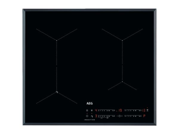 AEG IAE64413XB, Musta, Kiinteä, 60 cm, Keittoalueinduktioliesi, Lasi, 4 alue(tta) musta