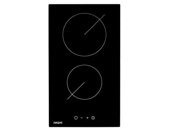 Akpo PKA 30 830/2 koketopp Sort Innebygd 30 cm keramisk platetopp 2 sone(r)