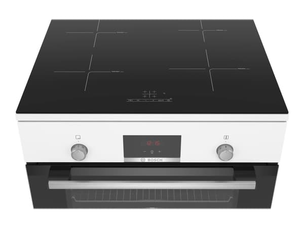 Bosch Serie | 4 HLN39A020 - Spis - fristående - bredd: 60 cm - djup: 60 cm - höjd: 90 cm - med självrengöring - vit