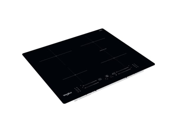 Whirlpool WB S2560 NE, svart, inbyggd, 59 cm, zoninduktionshäll, keramik, 4 zon(er)