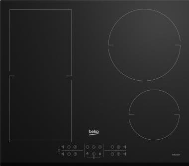 Beko HII64202FMT kokeplate Sort Innebygget 60 cm Sonebasert induksjon 4 zone(s) Sort