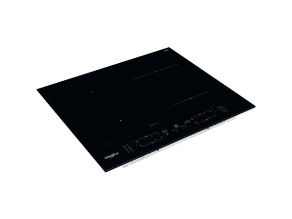 Whirlpool WL B1160 BF, Sort, Innebygget, 59 cm, Sonebasert induksjon, Glass, 4 zone(s)