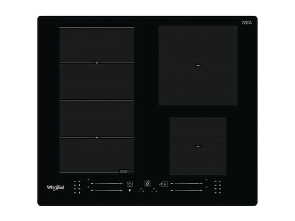 Whirlpool WF S7560 NE Musta Kiinteä 60 cm Keittoalueinduktioliesi 4 alue(tta)