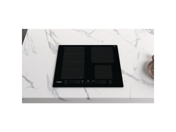Whirlpool WF S7560 NE Musta Kiinteä 60 cm Keittoalueinduktioliesi 4 alue(tta)