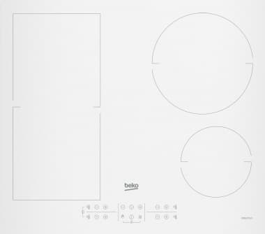 Beko HII64200FMTW, Vit, Inbyggd, 60 cm, Induktionshäll med zon, 4 zone(s), 4 zone(s) Vit