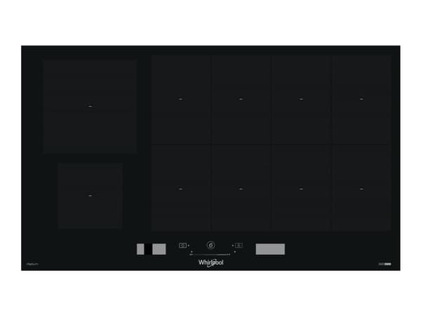 Whirlpool SMP 9010 C/NE/IXL, Sort, Innebygget, 86 cm, Sonebasert induksjon, Glass-keramikk, 10 zone(s) Sort
