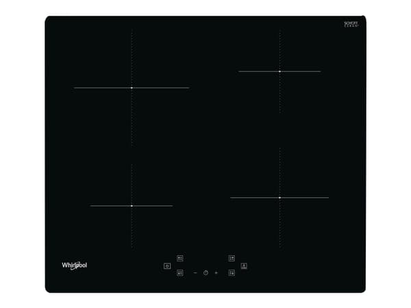 Whirlpool WS Q4860 NE - Induksjonskomfyrtopp - 4 plater - Nisje - bredde: 56 cm - dybde: 48 cm - svart