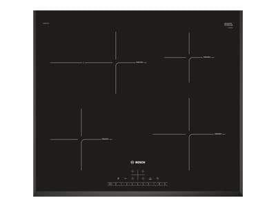 Bosch Serie 6 PIF651FB1E, Svart, Innebygget, Sonebasert induksjon, Keramisk, 4 zone(s), 4 zone(s)