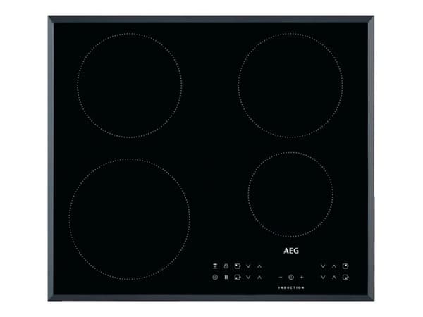 AEG IKB64301FB - Induktionshäll - 4 kokplattor - Fördjupning - bredd: 56 cm - djup: 49 cm - med vinklad ram - svart