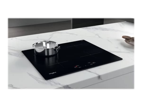 Whirlpool WS Q2160 NE - Induktionshäll - 4 kokplattor - Fördjupning - bredd: 56 cm - djup: 48 cm - svart