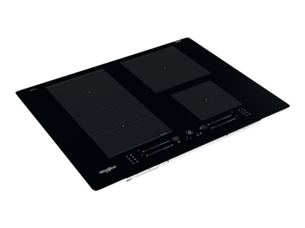 Whirlpool iXelium WF S2765 NE/IXL - Induktionshäll - 4 kokplattor - Fördjupning - bredd: 56 cm - djup: 48 cm - svart