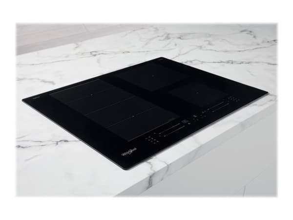 Whirlpool iXelium WF S2765 NE/IXL - Induktionshäll - 4 kokplattor - Fördjupning - bredd: 56 cm - djup: 48 cm - svart