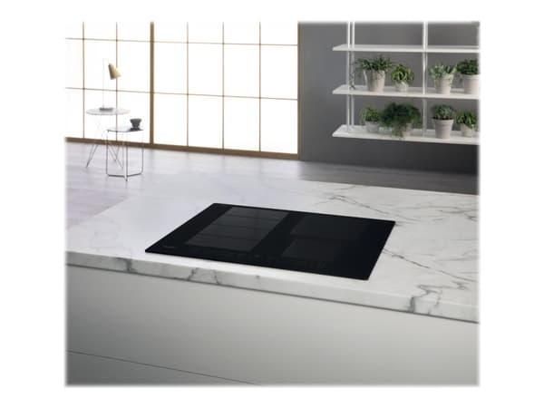 Whirlpool iXelium WF S2765 NE/IXL - Induktionshäll - 4 kokplattor - Fördjupning - bredd: 56 cm - djup: 48 cm - svart Svart