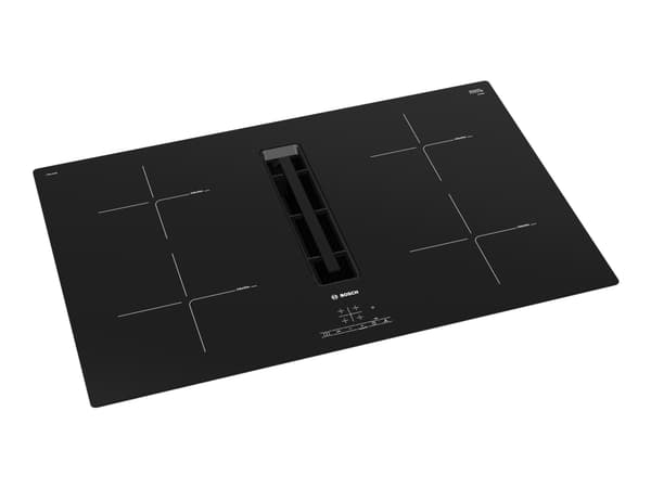 Bosch PIE811B15E, Musta, Kiinteä, 80 cm, Keittoalueinduktioliesi, Keraaminen lasi, 4 alue(tta) musta