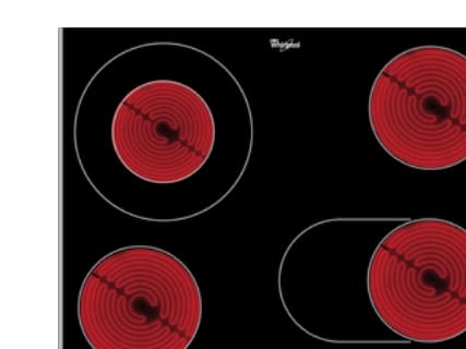 Whirlpool AKT 8210 LX, Svart, Inbyggd, Keramisk, Keramiska, 4 zone(s), 4 zone(s) Svart