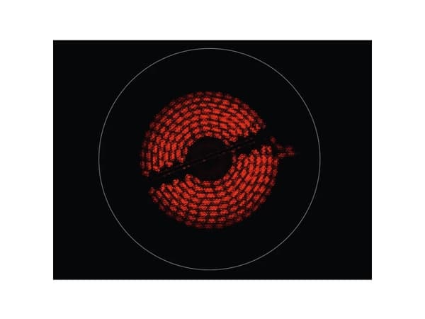 Electrolux EHF6240XXK, Sort, Innebygget, 57.6 cm, Keramisk, Glass-keramikk, 4 zone(s)