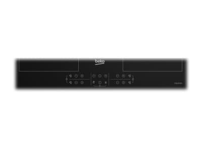 Beko HII64206F2MT - Induksjonskomfyrtopp - 4 plater - Nisje - bredde: 56 cm - dybde: 59 cm - med avfaset front - svart