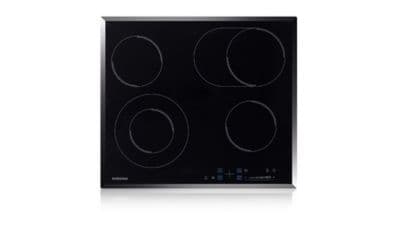 Samsung CTR164NC01 - Keramisk komfyrtopp - 4 plater - Nisje - bredde: 56 cm - dybde: 49 cm - med avskrådd ramme