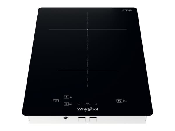 Whirlpool WS Q0530 NE, Musta, Kiinteä, 28 cm, Keittoalueinduktioliesi, Keraaminen lasi, 2 alue(tta)