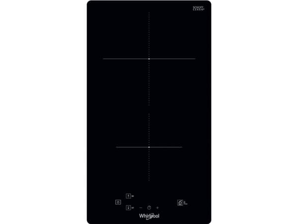 Whirlpool WS Q0530 NE, Musta, Kiinteä, 28 cm, Keittoalueinduktioliesi, Keraaminen lasi, 2 alue(tta)