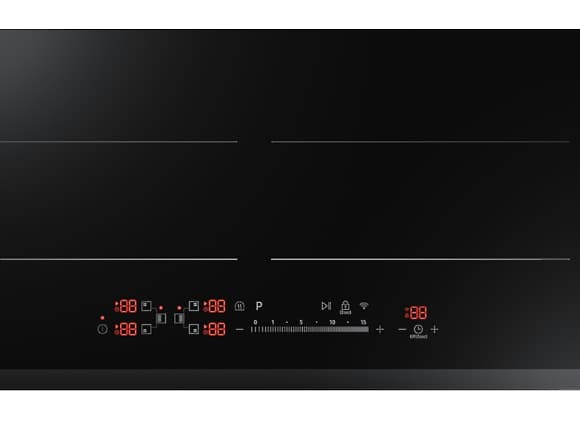 Samsung NZ64R9787GK, Svart, Innebygget, 60 cm, Sonebasert induksjon, 4 zone(s), 4 zone(s)