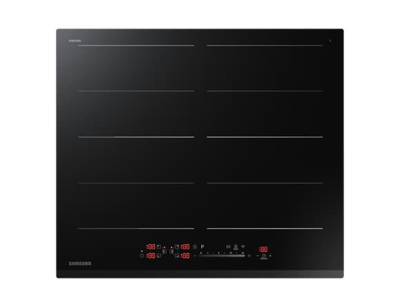 Samsung NZ64R9787GK, Svart, Innebygget, 60 cm, Sonebasert induksjon, 4 zone(s), 4 zone(s) Sort