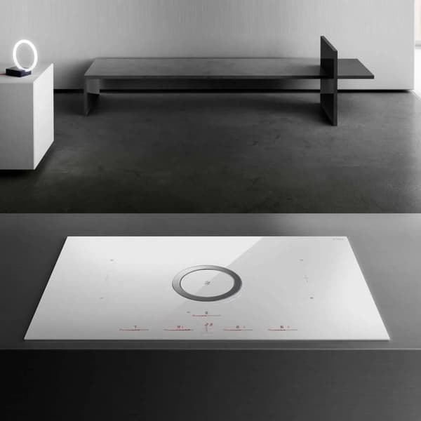 Elica NikolaTesla Switch WH/A/83 Induksjonstopp med integrert hette - Eksosmodell