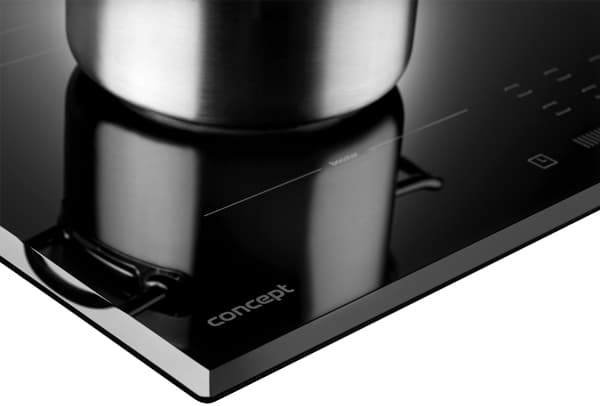 Concept IDV4460, Svart, Inbyggd, 59 cm, Induktionshäll med zon, Glas, 4 zone(s)