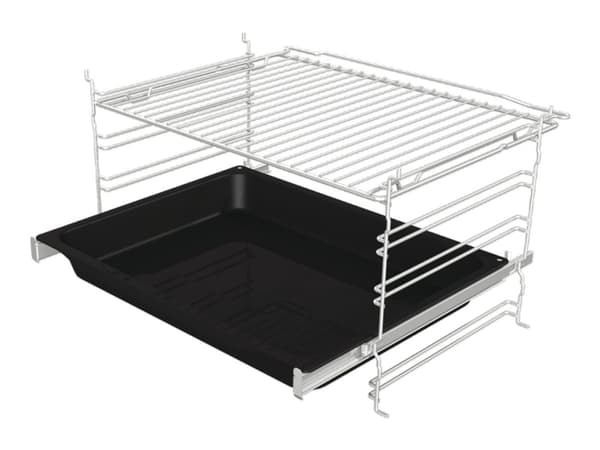 Gorenje Black Set 4 Pyrolyse - BCPX6737E05BG+ECD634X - oven med komfyrtopp - med dampfunksjon - innebygd - med selvrens