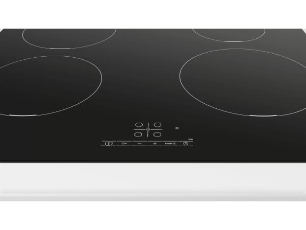 Bosch Serie | 4 PUE611BB5D - Induksjonskomfyrtopp - 4 plater - Nisje - bredde: 56 cm - dybde: 49 cm - uten ramme - svart