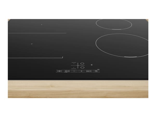 Bosch Serie 4 PVS611BB6E, Musta, Kiinteä, 60 cm, Keittoalueinduktioliesi, Keraaminen, 4 alue(tta)